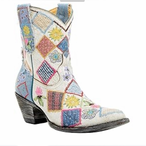 Old Gringo Shoes - Old Gringo Embroidered Patchwork Western Boots
